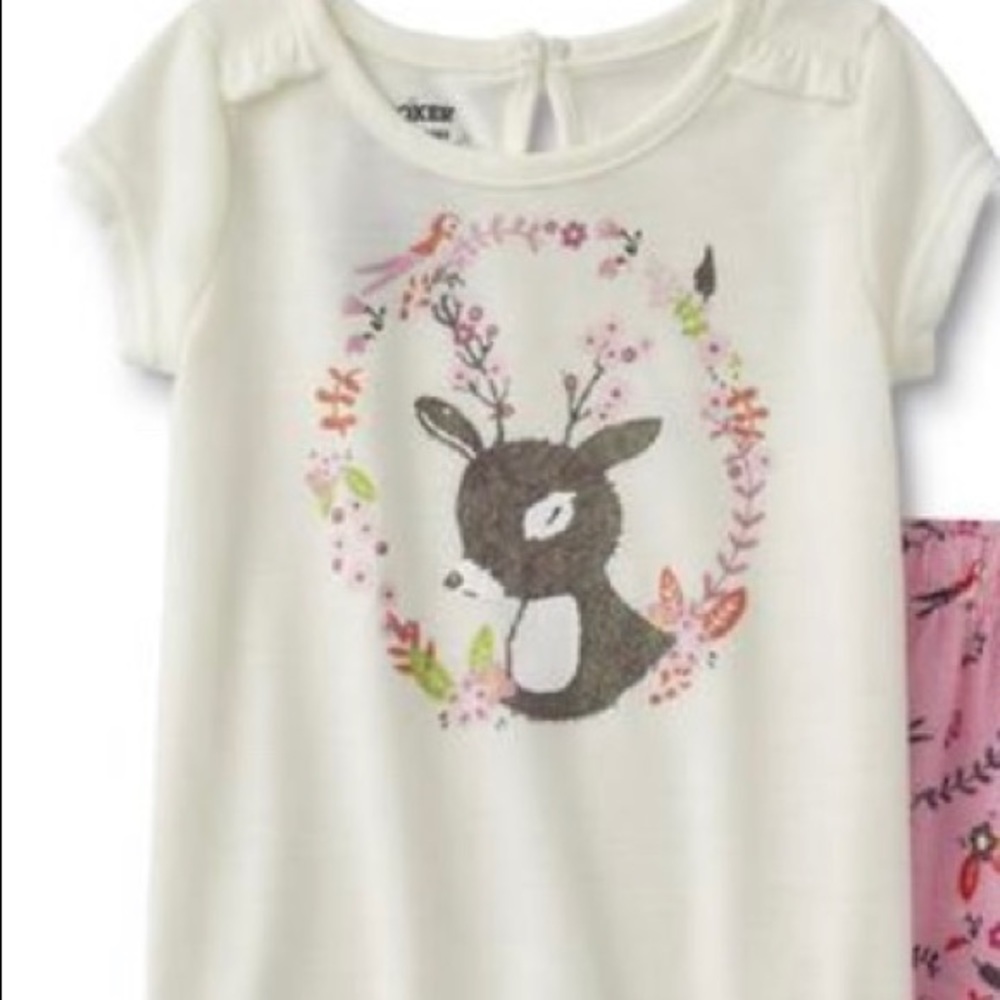JOE BOXER TODDLER GIRLS PAJAMAS T-SHIRT
